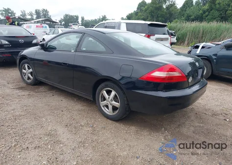 2003 Honda Accord Ex из США, поврежденный, VIN 1HGCM71663A005474